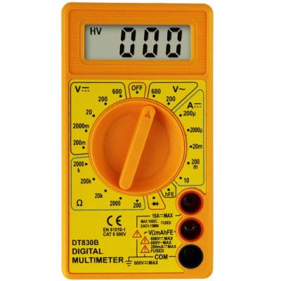 China Popular CE Version Pocket Multimeter Pocket Multimeter Small Multimeter 830series CE DT830 for sale