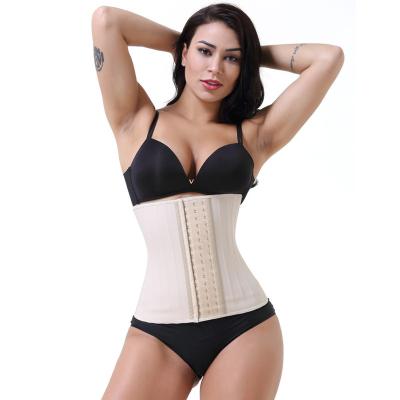 China 2022 New 25 Latex Underbust Waist Training Corset Trainer Shaper Arrival Top Quality Women Antibacterial Steel Boned Tight Corset for sale