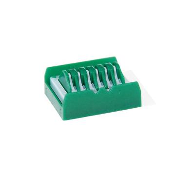 China WECK Metal Edge-O-Lok Polymer Ligation Teleflex Staples for Laparoscopy, 544230, ml, Green en venta