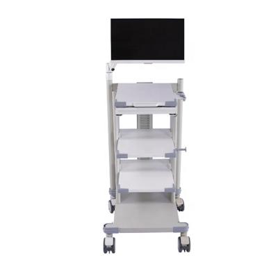 China High Quality Metal Stainless Steel Endoscopy Trolley for sale