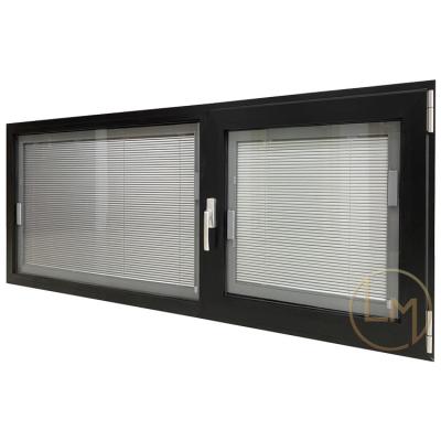 China Magnetic Tilt And Turn Kitchen Screen Shutters Indoor Openable Large Window Exterior Modern Window for sale