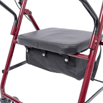 China Guangzhou Lightweight Walker Rollator Adult Rollator Walker Folding Seat for the Elderly for sale