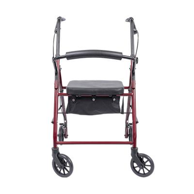 China Factory direct sales folding iron Walker Walking Aids With Wheels older for the elderly for sale