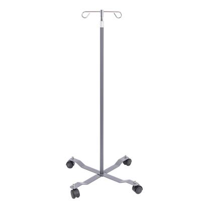 China Iron Factory Supply Hot Sale For Patients 2 Hooks Removable IV Rack for sale