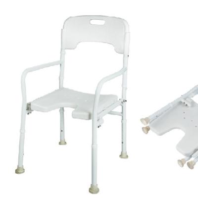 China Best Selling Aluminum Alloy Hospital Safe Shower Chair For Disabled for sale