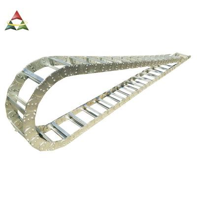 China CNC Machine Tools Drag Flexible Steel Conveyor Chain For Electronic Machinery for sale