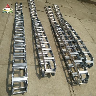 China Moving Aluminum Cable Carrier And Cable Protection Pipe Drag Chain for sale