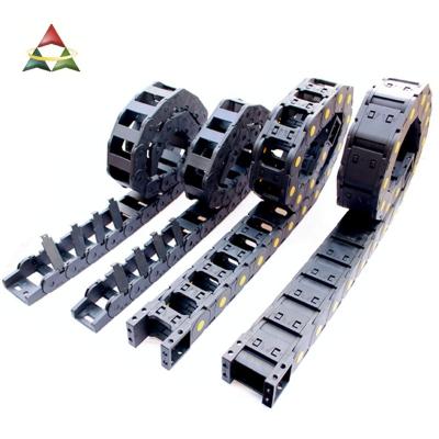 China CNC Machine CNC Plastic Protect Wire Carrier Electric Cable Drag Chain for sale