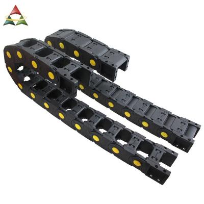 China CNC Machine Totally Enclosed Flexible TL25 57 Cable Drag Chain for sale