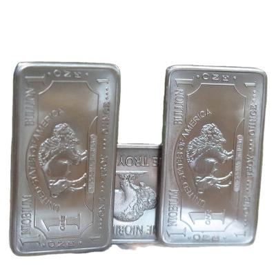 China Hot Sale Europe 1 Ounce 999 Old Fine Niobium Buffalo Bar Coins For Sale C97 for sale