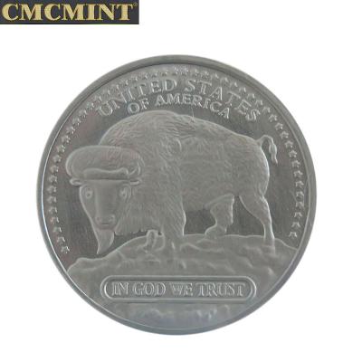 China Europe Best Selling For Sale Old 1 Ounce 999 Nickel Good Buffalo Coins Indian Round Coin For Sale for sale