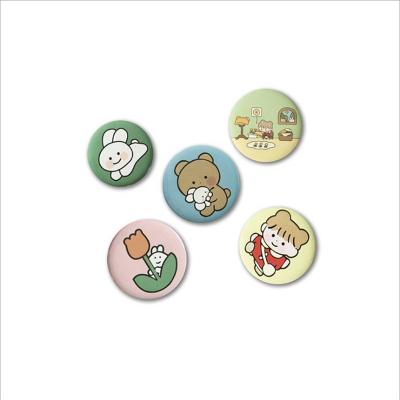 China Cheap High Quality Kawaii Tinplate Factory Direct Iron Metal Badge Customize Enamel Pins AY054 for sale