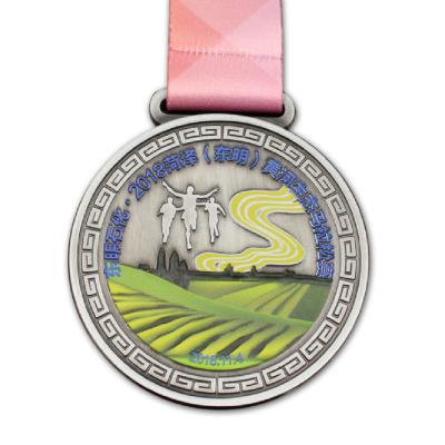 China Education Customized Metal MedalCustomized School Games MedalCustomized Half Marathon Commemorative Medal AY080 for sale