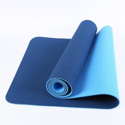 China Eco-Friendly Yoga Mat Customized Service Non Slip Body Buliding PU Yoga Rubber Mat Performance Eco-Friendly Natural Rubber for sale