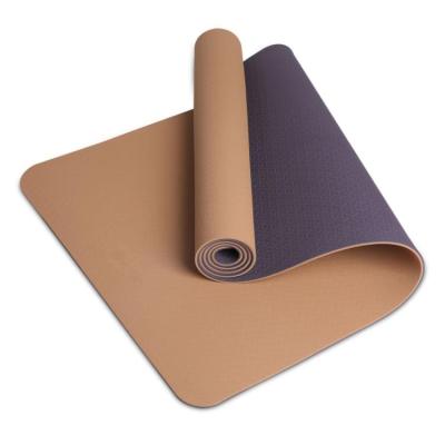 China Body Buliding Natural Rubber Friendly Organic Mats Suede Yoga Mat Custom Folding for sale