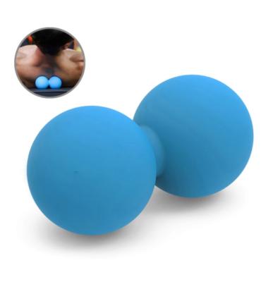 China Hollow Spike Silicone Massage Ball Yoga Pilates PVC Massage Ball for sale