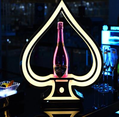 China Highlight For Your Ace Bottle Display LED Champagne Bottle Presenter LED Bottle Shovel LED Bottle Glorifier For Night Clubs for sale