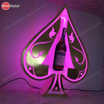 China Shovel Bottle Presenter Nightclub Bottle Presenter GDBP9002 Ace for sale