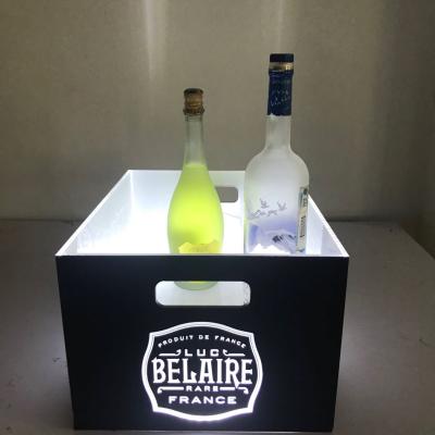 China Keep Your Drinks Belaire Cold Champagne Bottle Ice Bucket Customized Logo Refillable for Night Club for sale