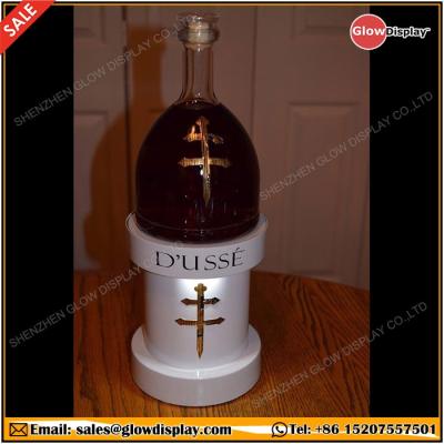 China Highlight for your bottle or D'USSE bar COGNAC BY JAY Z PROMO BOTTLE GLORIFIER LIGHT PEDESTAL for sale