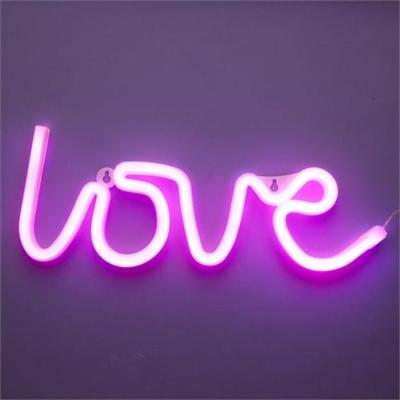 China Hot Romantic PVC Free Design LED Letter Wedding Neon Light Custom Neon Signs for sale