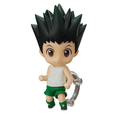 China Waterproof Cute Anime Hunter X Hunter Gon Freecss Action Figure For Kid Gifts PVC Desktop Figures Play for sale