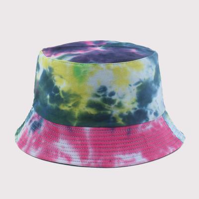 China Fashional Fisherman Designer Men Reversible Luxury Tie Dye Summer Women For Print Crochet Plaid Sublimation Nylon Fluffy Bucket Hats for sale