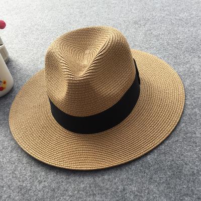 China 2022 Wide Brim Straw Beach Hats Wholesale Hat Panama Eco-Friendly Women Straw Hat For Kids Crwnless Lifeguard Lady Luffy Custom Summer Surf for sale