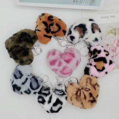 China New Style Fashional Key Chain Love Hair Ball Satchel Key Chain Car Pendant Jewelry Ornaments Wholesale for sale