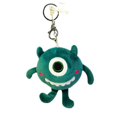 China Fashional factory direct stuffed plush kawaii toy pendant design animal key chain custom for sale