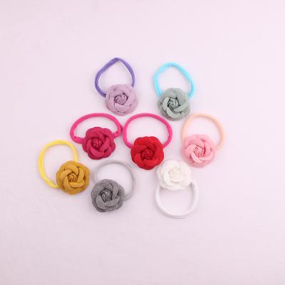 China Fashional Wholesale Newborn Baby Headband Hair Band Jewelry Hair Band Flower Newborn Elastic Band for sale