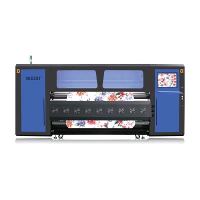 China Fashion clothing 1.3m/1.8m wide format inkjet printer eco-solvent printer for digital vinyl banner paper printing machine for sale