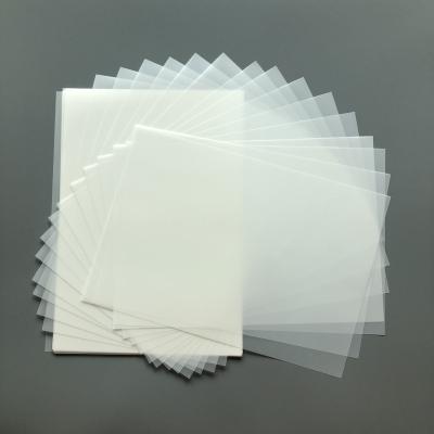 China Apparel Directly To Adhesive Film White Dtf Pet Heat Vinyl Transfer Printing Film A B for sale