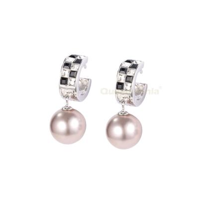 China Other Panla Natural Freshwater Backing Earrings Queen 11-13mm DIY Pearl Pearl Accessories Jewelry For Woman for sale