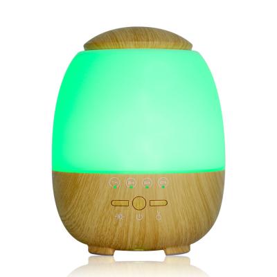 China 300ml Commercial Wooden Essential Oil Diffuser Portable Home Air Ultrasonic Humidifiers for sale