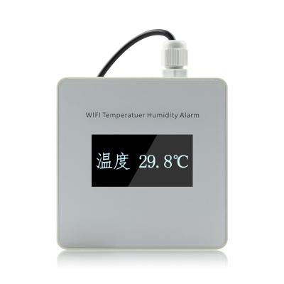 China ABS Plastic Tuya WIFI Smart Home Sensor Temperature Detector for sale