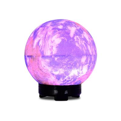 China New Design 300ML Household Electric Aromatherapy Diffuser Portable Earth 3D Night Light for sale