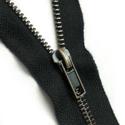 China No.5 Automatic Lock No.5 Metal End-End Fire Resistant Zipper for sale