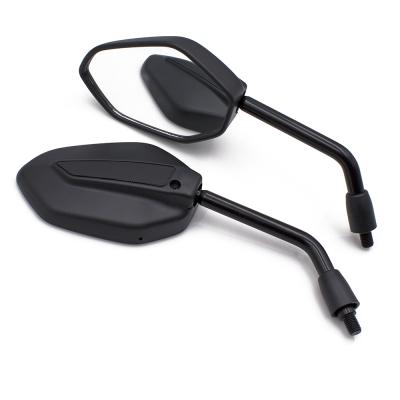 China 2021 China-made trend hot-selling new product left-right sides the square rhombus motorcycle accessories rearview mirror for sale