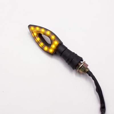 China Flash Lamp Motorcycle Turn Signal Modification Scooter Motorcycle Warning Signal Light for sale