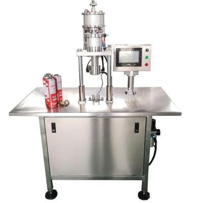 China Food Aerosol Spray Can Filling Machine Aerosol Cans Filling Machine Aerosol Filling Machine for sale