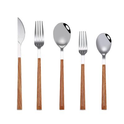 China Stainless Steel Gold Plated Cutlery Set Knife Fork Spoon Stocked Teaspoon for sale