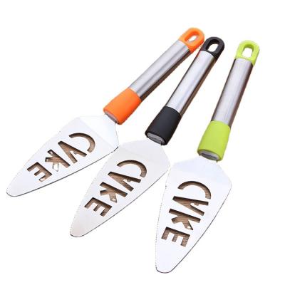 China Stainless Steel Knife Cake Shovel Cheese Triangular Shovel Stocked Baking Tools for sale