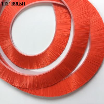 China Dustproof Flexible TDF Strip Brush With Hot Fused Technology for sale