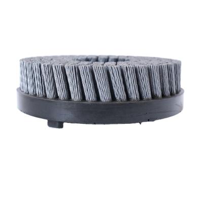 China Automotive Industry /Environmental Industry And More TDF Industrial Silicon Carbide Deburring Abrasive Filament Turbo Disc Brush For Aluminum Alloy Polish for sale