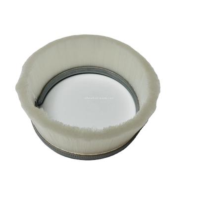 China Easily cleaned TDF vacuum cup form nylon seal around formed strip brush for sale