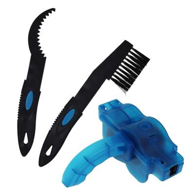 China Bicyle Cleaner TDF 3 in 1 Bicycle Chain Remover Scrubber Sweeps Mountain Bike Wash Tool Kit Recycling Cleaning for sale