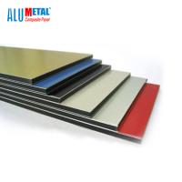 Cina 4mm PVDF hanno ricoperto il pannello composto di alluminio ISO9001 antibatterico del rivestimento della parete dello strato di 3003 leghe in vendita