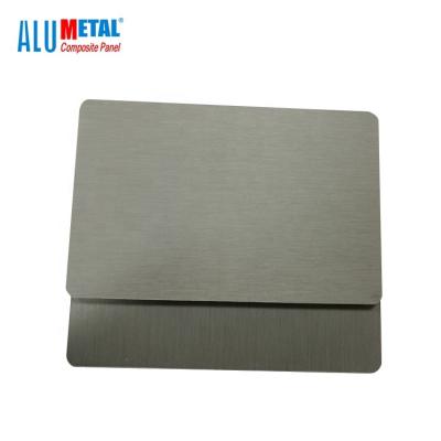 Cina rivestimento composito 0.7mm dell'interno dell'alluminio di Vmzinc del pannello del metallo di plastica di 3mm in vendita