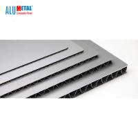China prueba acanalada de aluminio del molde del lustre de los paneles de pared de las hojas de 3m m que cubre en venta